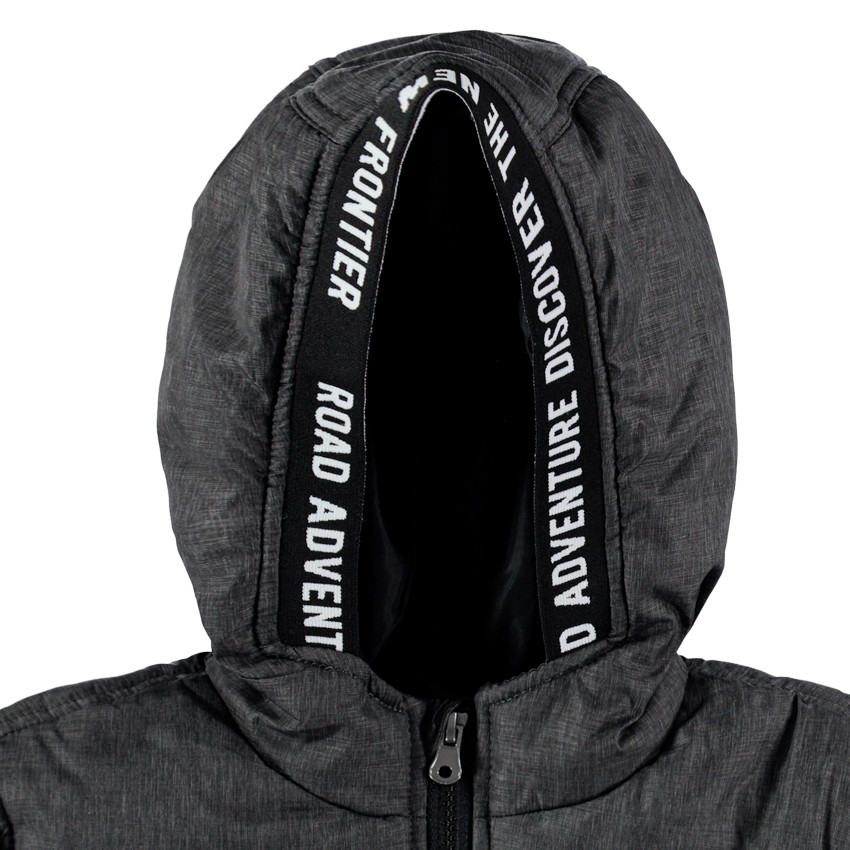 Παλτό πλεκτό με επένδυση από μικροπολάρ για αγόρι 