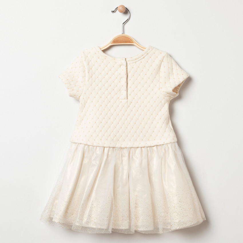 Φόρεμα πλεκτό κοντομάνικο 