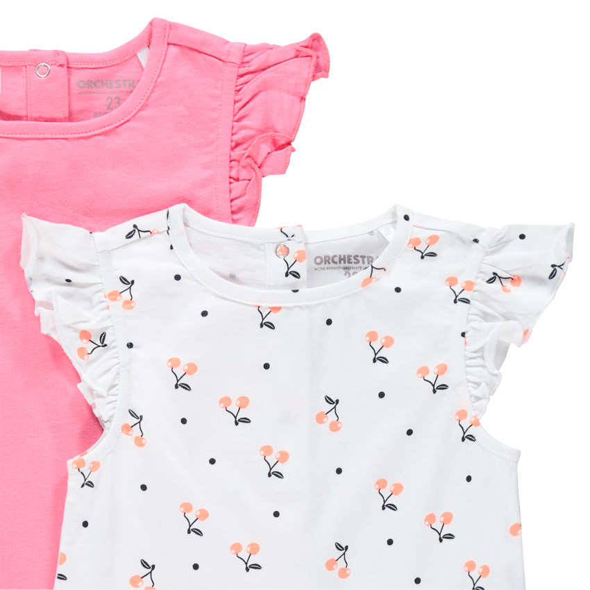 Σετ 5 t-shirts βαμβακερά 