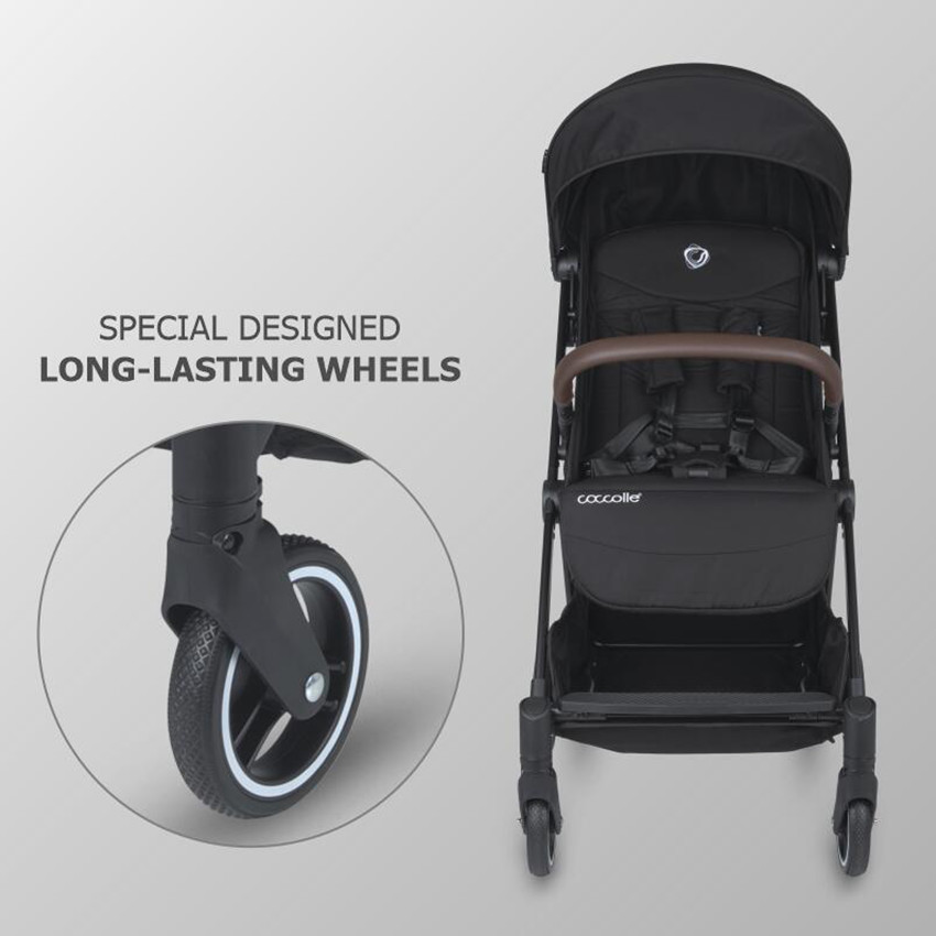 Καρότσι Με Αυτόματο Κλείσιμο Coccolle Melia/Diamond Black 