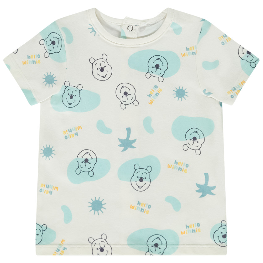Κοντομάνικο μπλουζάκι με σχέδιο Winnie Disney για μωρό αγόρι 