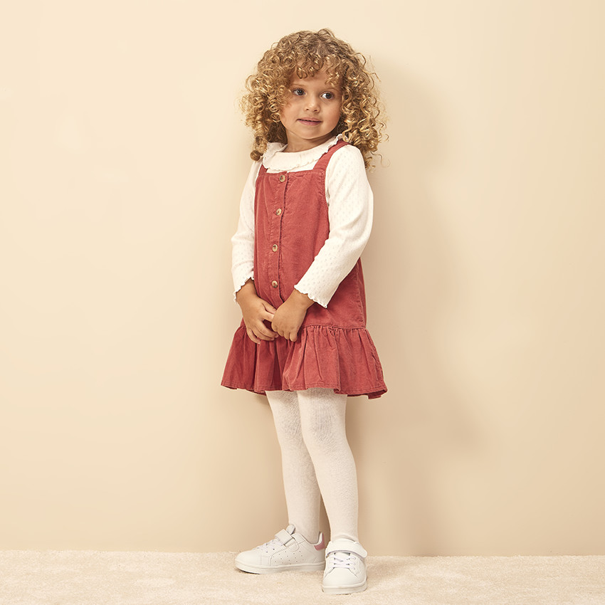 T-shirt μακρυμάνικο από διχτυωτό πλέγμα για bebe κορίτσι 