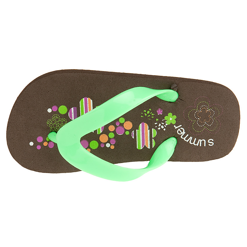 Tongs à fleurs printées 