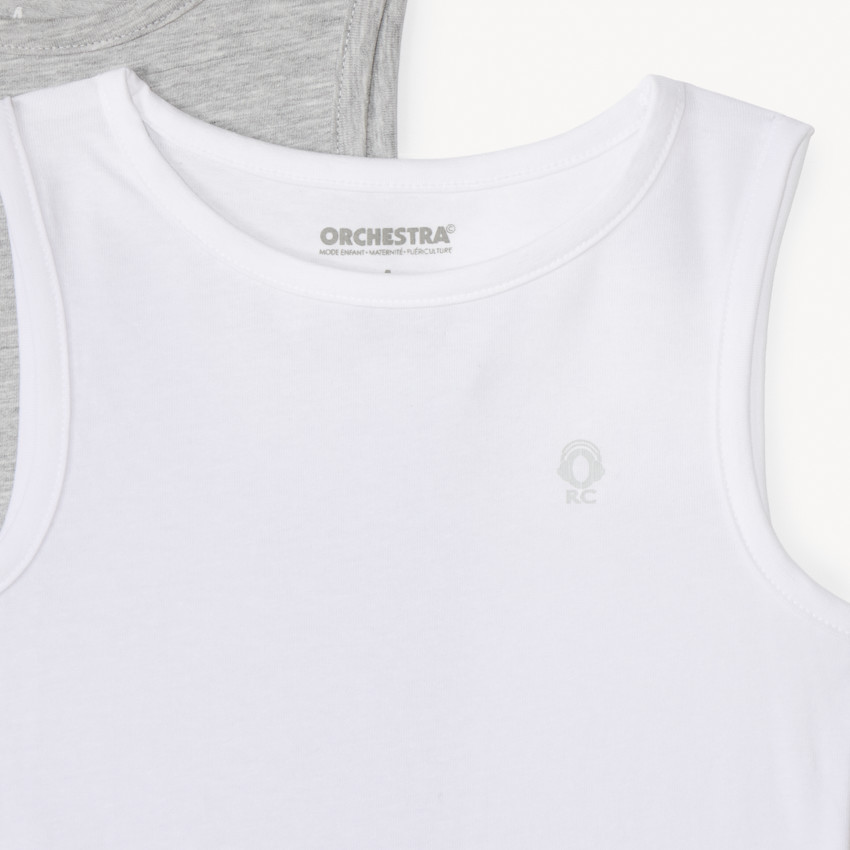 Σετ από 3 αμάνικα μπλουζάκια για αγόρι 