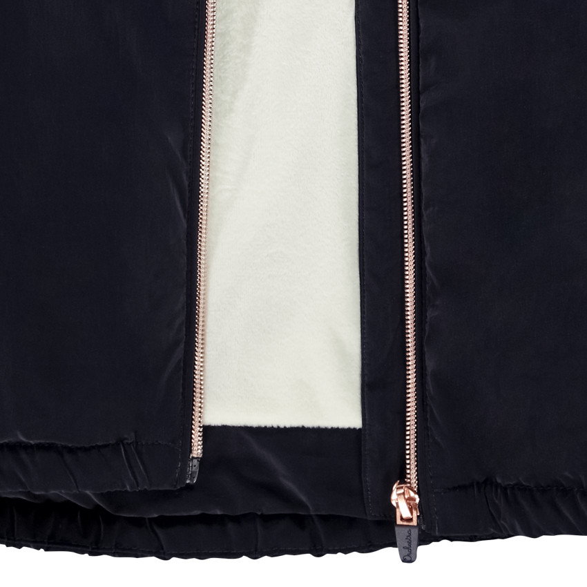 Coupe-vent à capuche en toile pour fille 