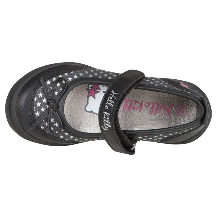 Babies noires Hello Kitty imprimée étoiles 
