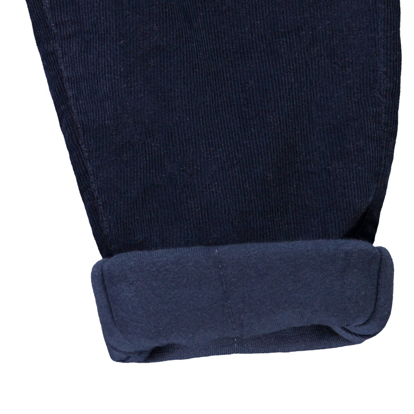 Παντελόνι βελουτέ με επένδυση και τσέπες για μωρό αγόρι 