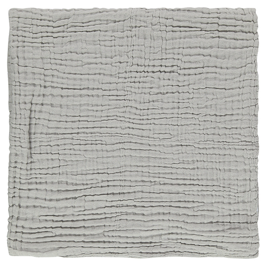 Μονόχρωμο βαμβακερό κουβερτάκι 95x95 εκ. 