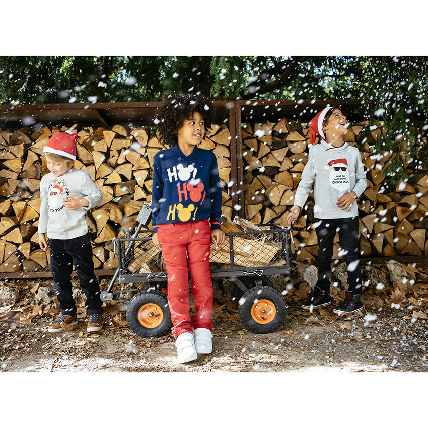 T-shirt manches longues print père Noël  Additional T-shirt manches longues print père Noël