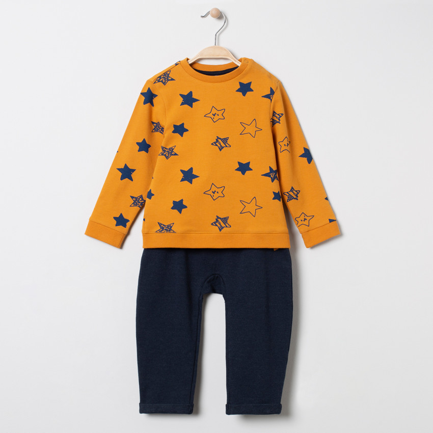 Jogging avec motif étoile all-over 