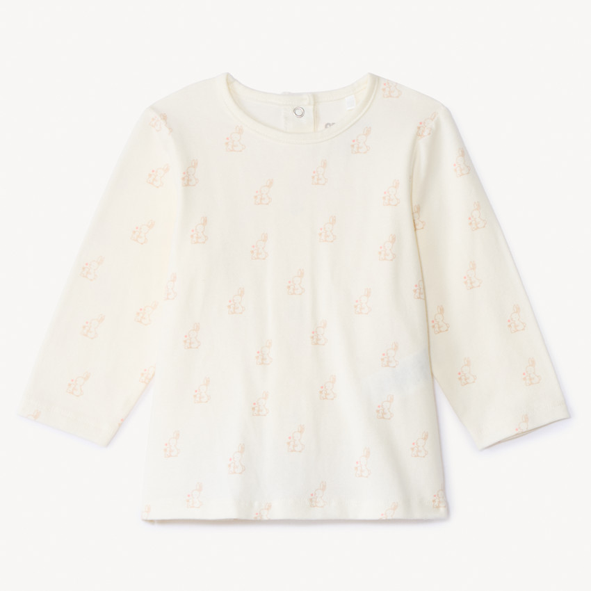 Σετ 2 τμχ. με σαλoπέτα pointelle για bebe κορίτσι 