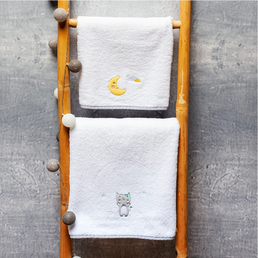  Σετ πετσέτες 2 τμχ cat clouds  