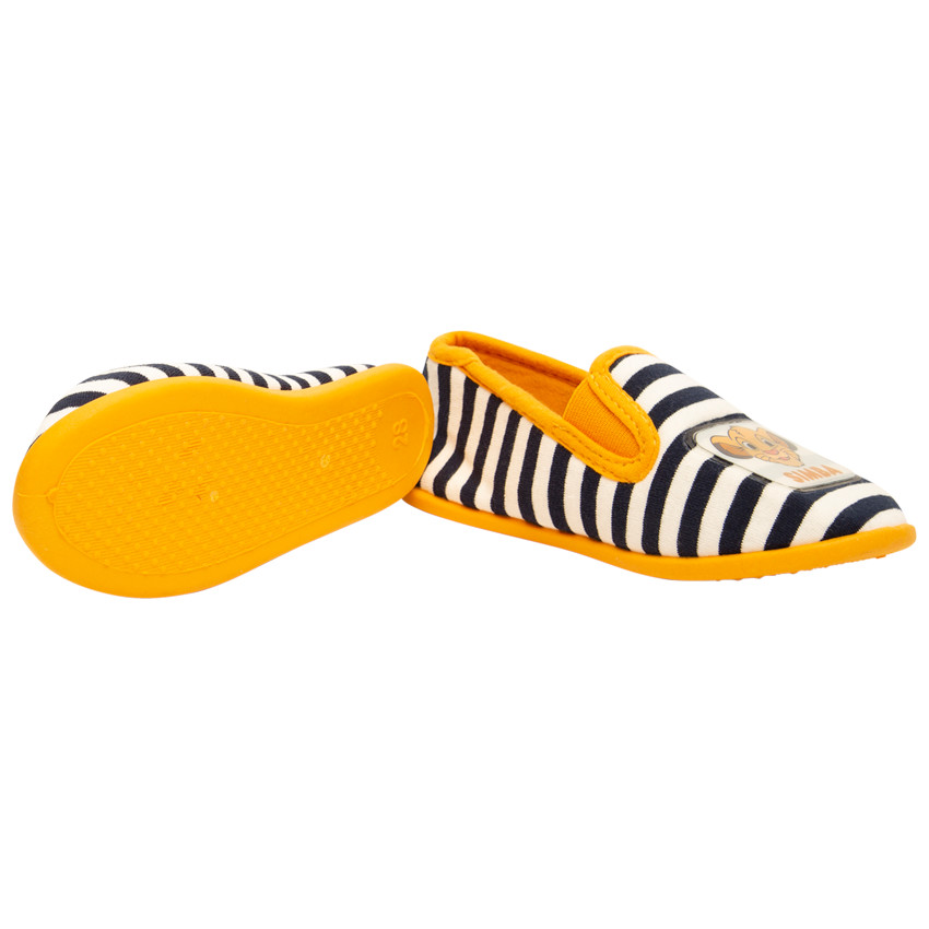 Γαλάζια παντόφλες με ρίγες patch Simba Disney για αγόρι 