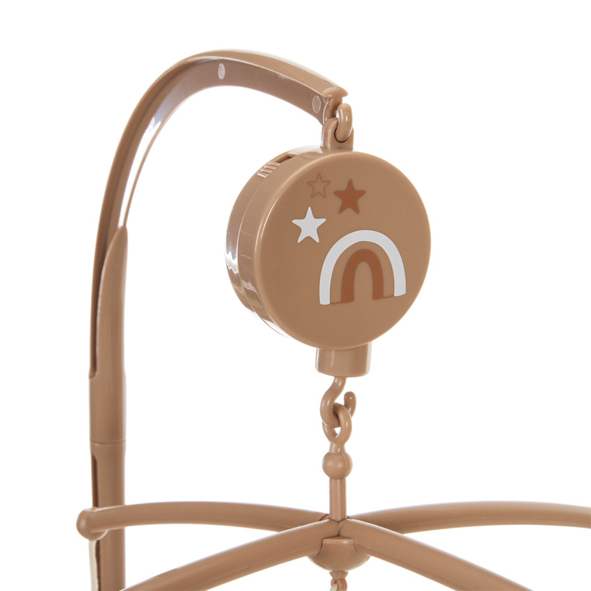 Κρεμαστό Παιχνίδι Mobile Με Μουσική, Αστέρια Και Ουράνιο Τόξο 