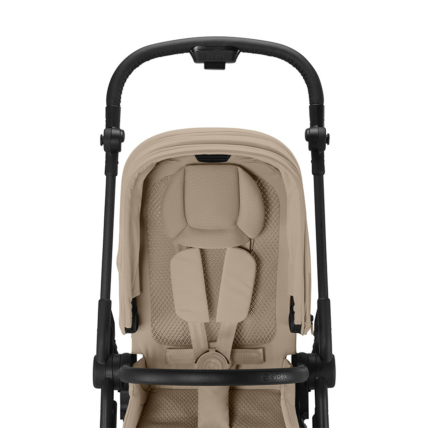 Poussette citadine ultralégère Melio carbon/almond beige 
