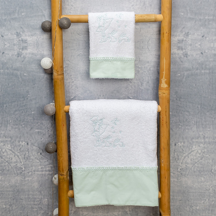  Σετ πετσέτες 2 τμχ fairytale mint  