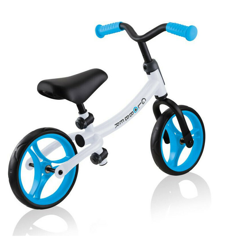 Ποδηλατο Ισορροπιας New Go Bike - Λευκο Μπλε GLOBBER 