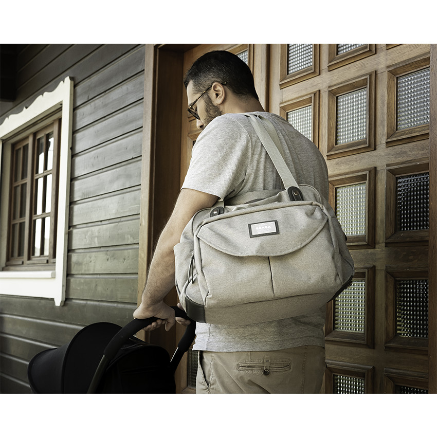 Τσάντα αλλαξιέρα Geneva II Γκρι 