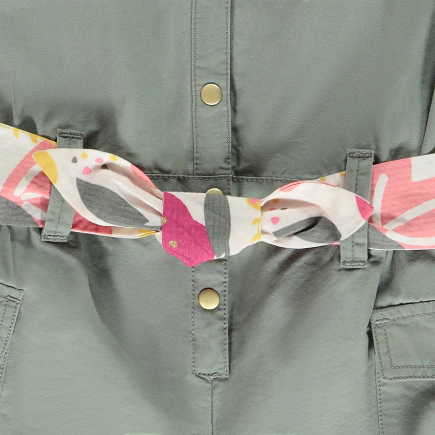 Σορτσάκι με ζώνη τύπου φουσκωτό για κορίτσι 