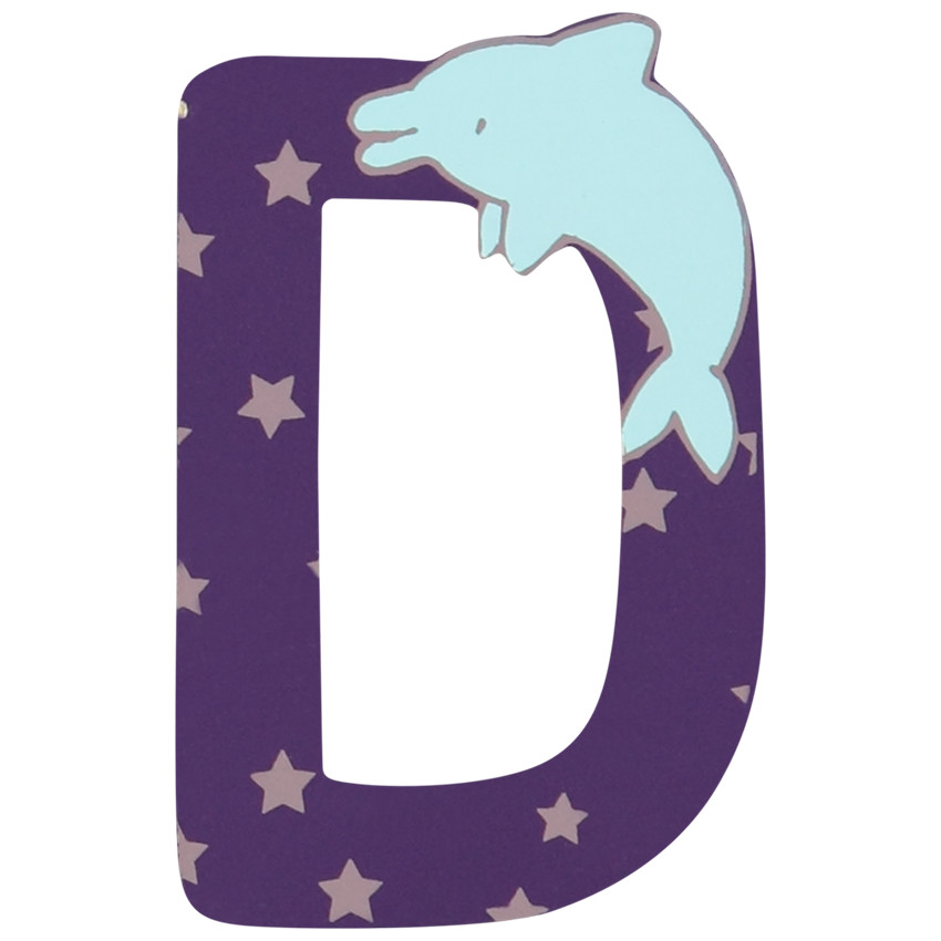 Ξύλινο γράμμα D 