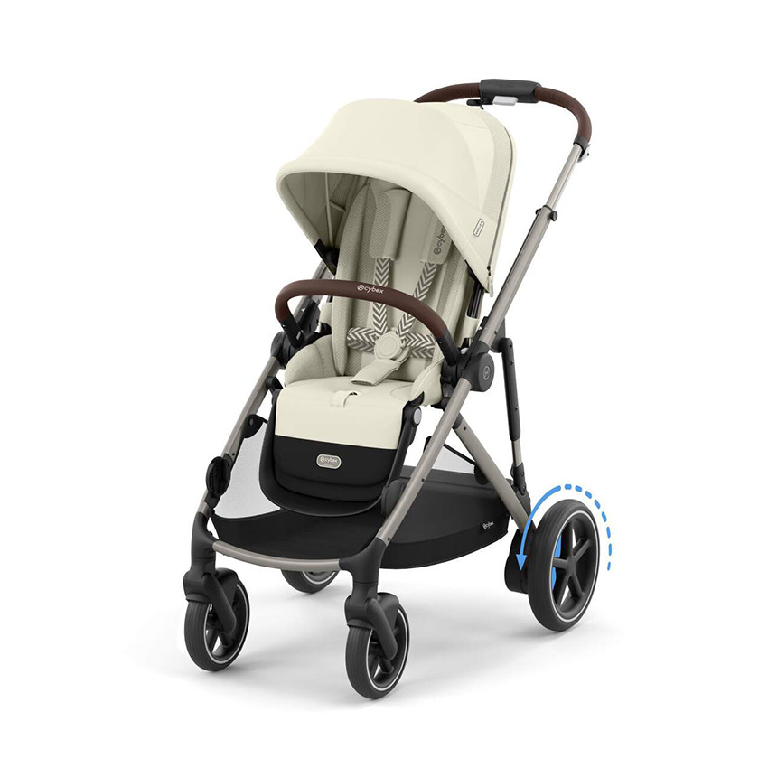 Ηλεκτρικό καρότσι με καλάθι e-Gazelle S ταμπά/βεζέλ μπέιτ. 