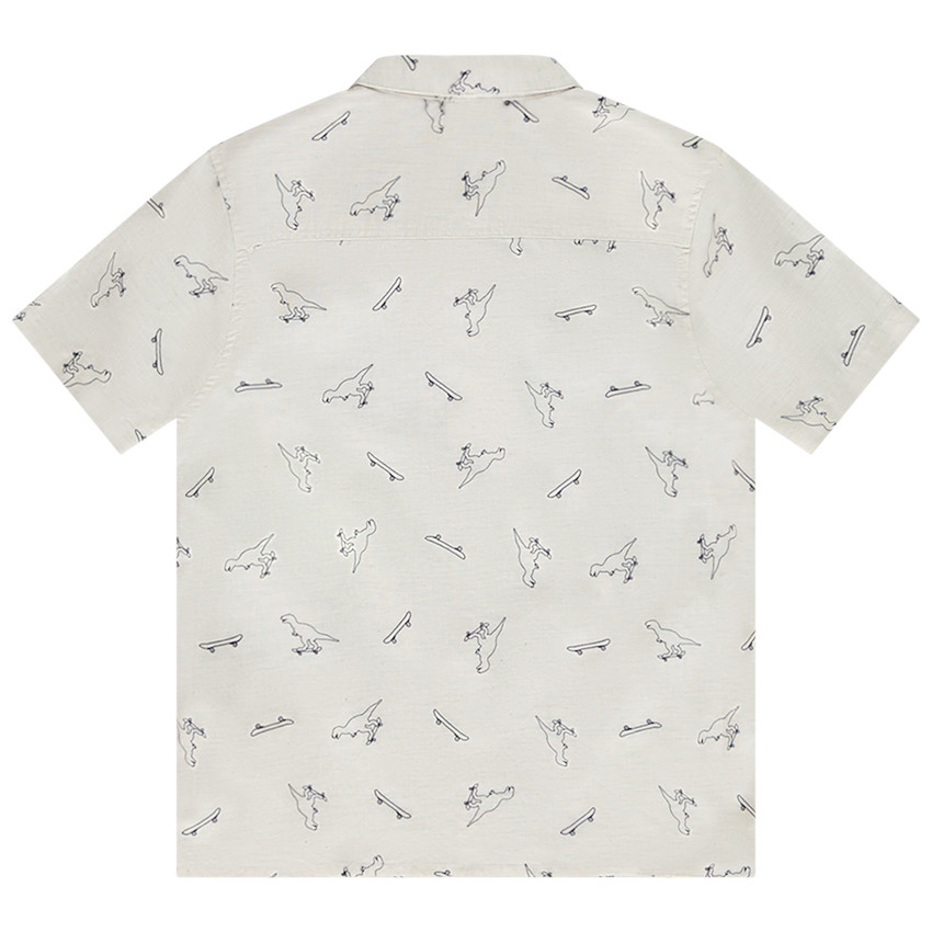 "Κοντομάνικο πουκάμισο με σχέδιο δεινόσαυρων για αγόρι" 