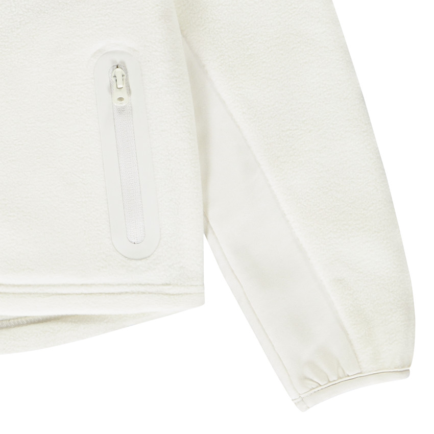 Ζακέτα με φερμουάρ από μικροπολυέστερ για κορίτσι 