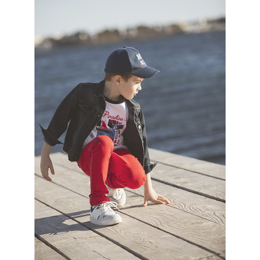 Casquette symboles brodés pour garçon  Additional Casquette symboles brodés pour garçon