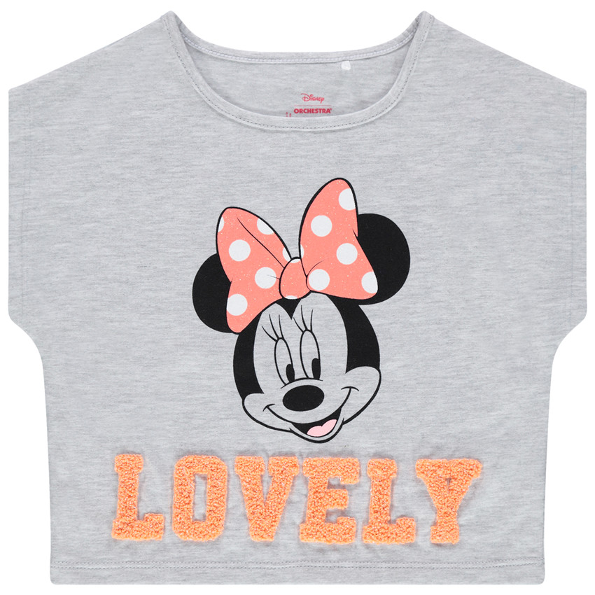 Κοντομάνικη κοντή μπλούζα με στάμπα Μίνι της Disney  Additional Κοντομάνικη κοντή μπλούζα με στάμπα Μίνι της Disney