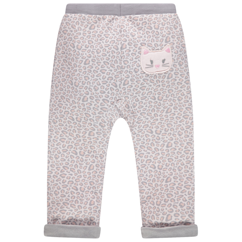 Pantalon de jogging en molleton imprimé léopard  Additional Pantalon de jogging en molleton imprimé léopard