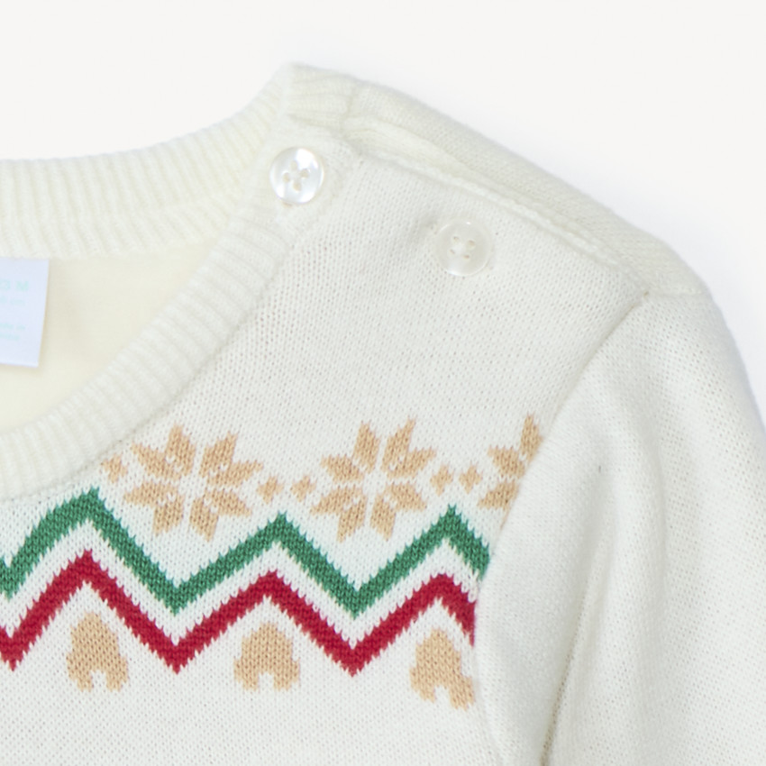 Pull de Noël Minnie Disney en tricot pour bébé fille 