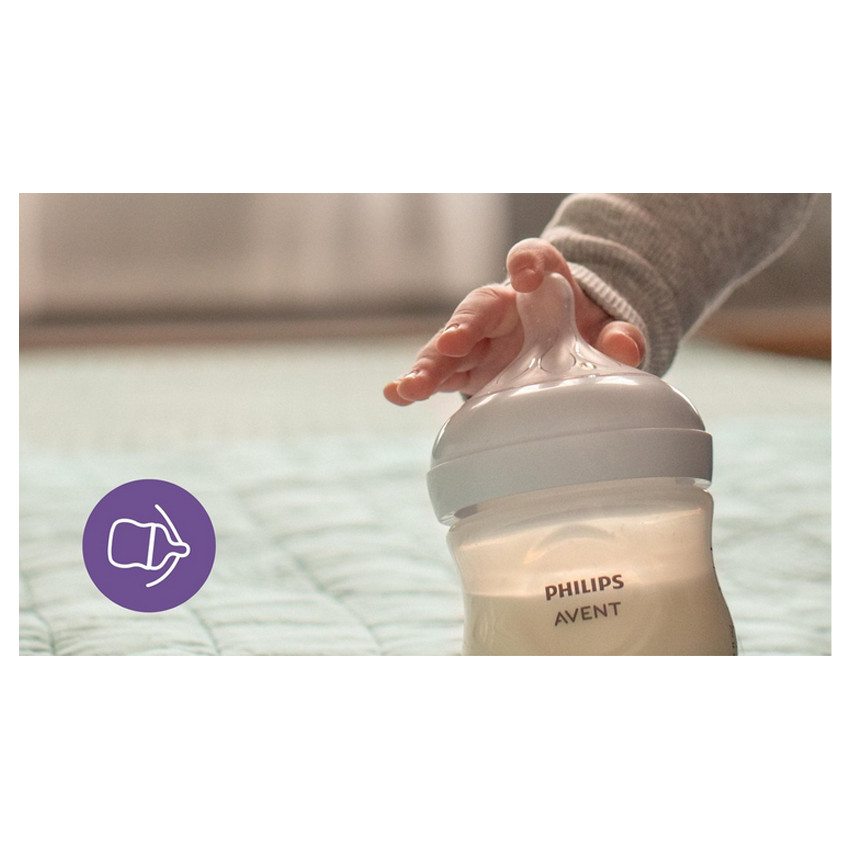 Lot de 3 biberons Natural Response 260 ml 