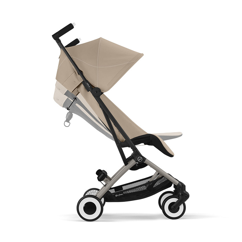 Καρότσι Libelle εξαιρετικά συμπαγές taupe/almond beige 