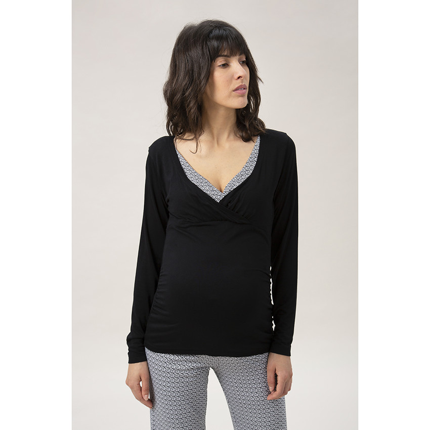 T-shirt manches longues homewear 