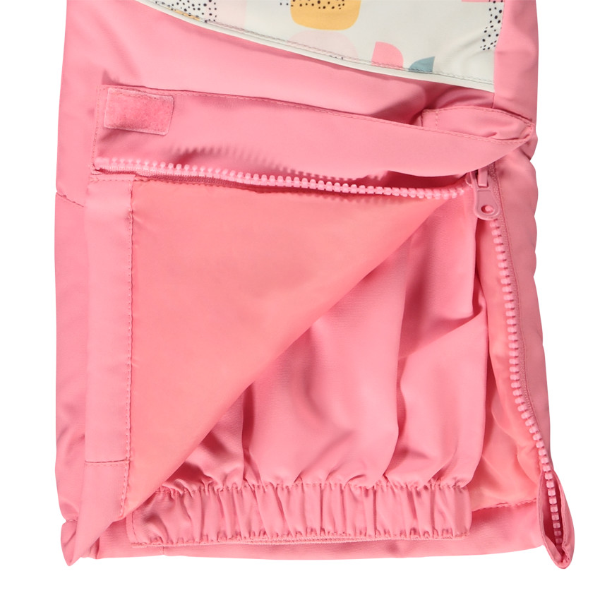 Αδιάβροχη στολή σκι effet 2 σε 1 για κορίτσι 