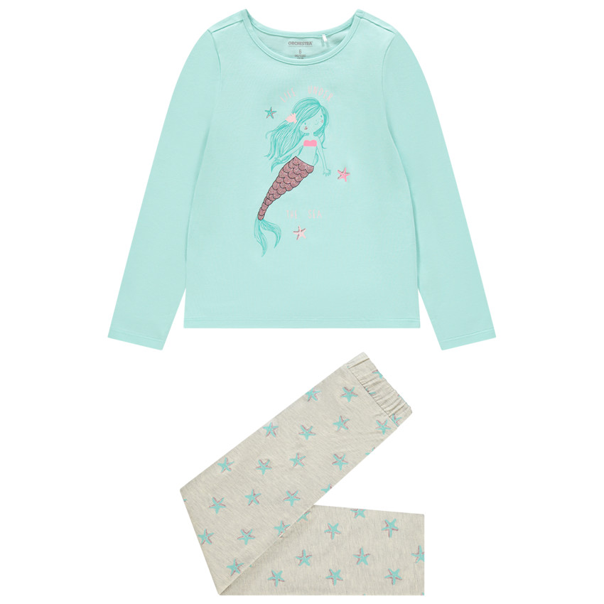 Πιτζάμα jersey σχέδιο sirène με glitter  Additional Πιτζάμα jersey σχέδιο sirène με glitter