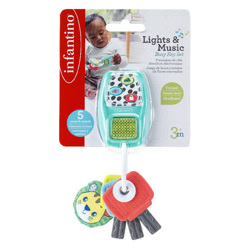 Κουδουνιστρα Lighτs & Music Busy Key Set INFANTINO GO GAGA 
