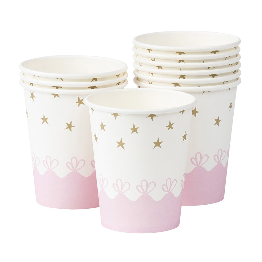 Σετ με 10 χάρτινα ποτηράκια γενεθλίων 