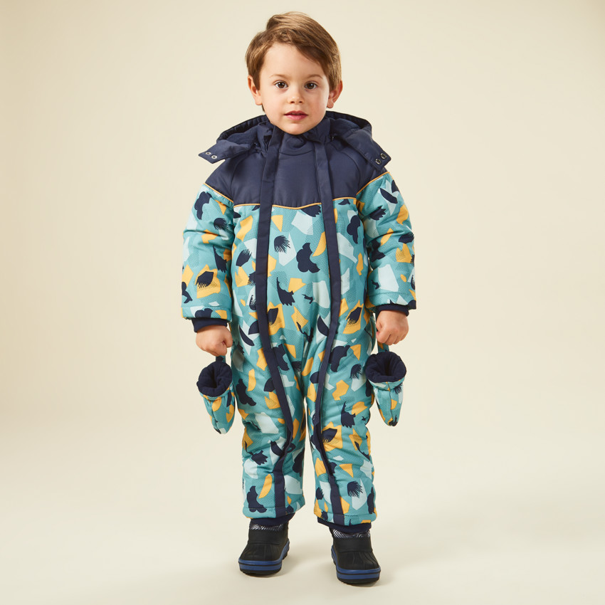 Σαλοπέτα σκι με γραφικό σχέδιο για μωρό αγόρι 