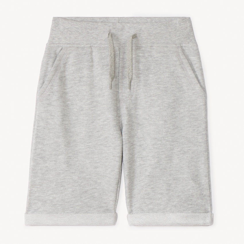 Βερμούδα από πλεκτό ύφασμα με ελαστική μέση για αγόρι 