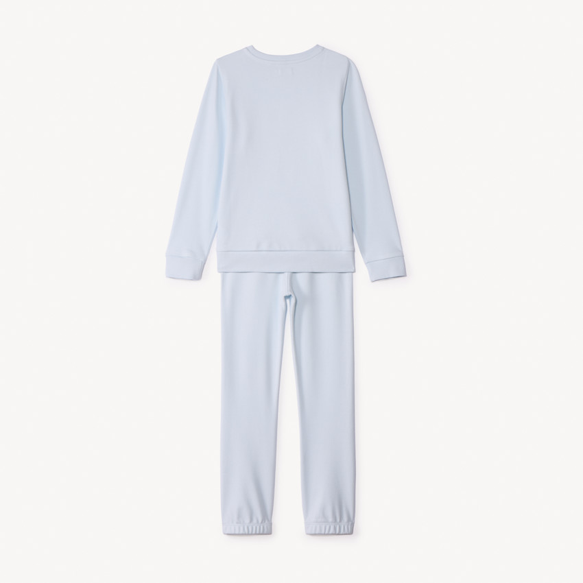 Σετ φόρμας από φλις με γυαλιστερό σχέδιο για κορίτσια 