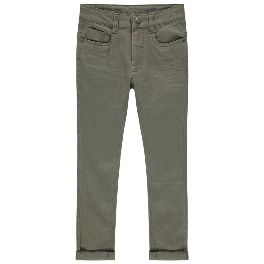 Παντελόνι slim από υφασμάτινο με εφέ crinkle για αγόρι  Additional Παντελόνι slim από υφασμάτινο με εφέ crinkle για αγόρι