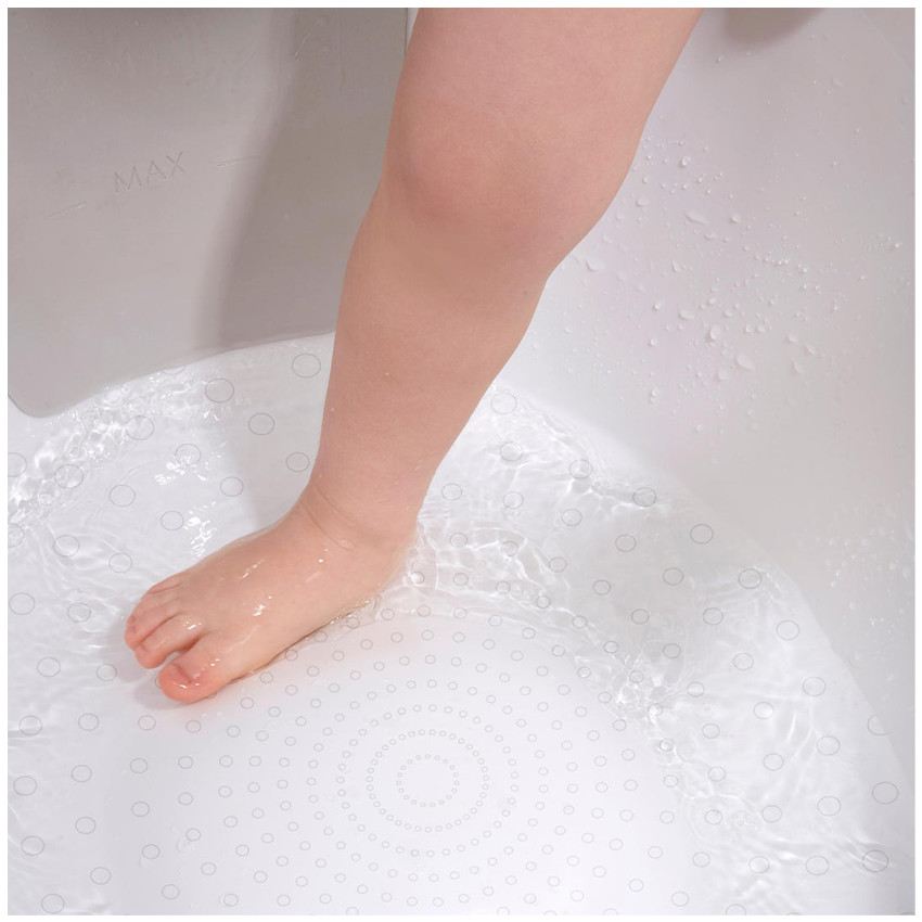 Baignoire pour les petits enfants 12M+ Blanc/Gris clair 