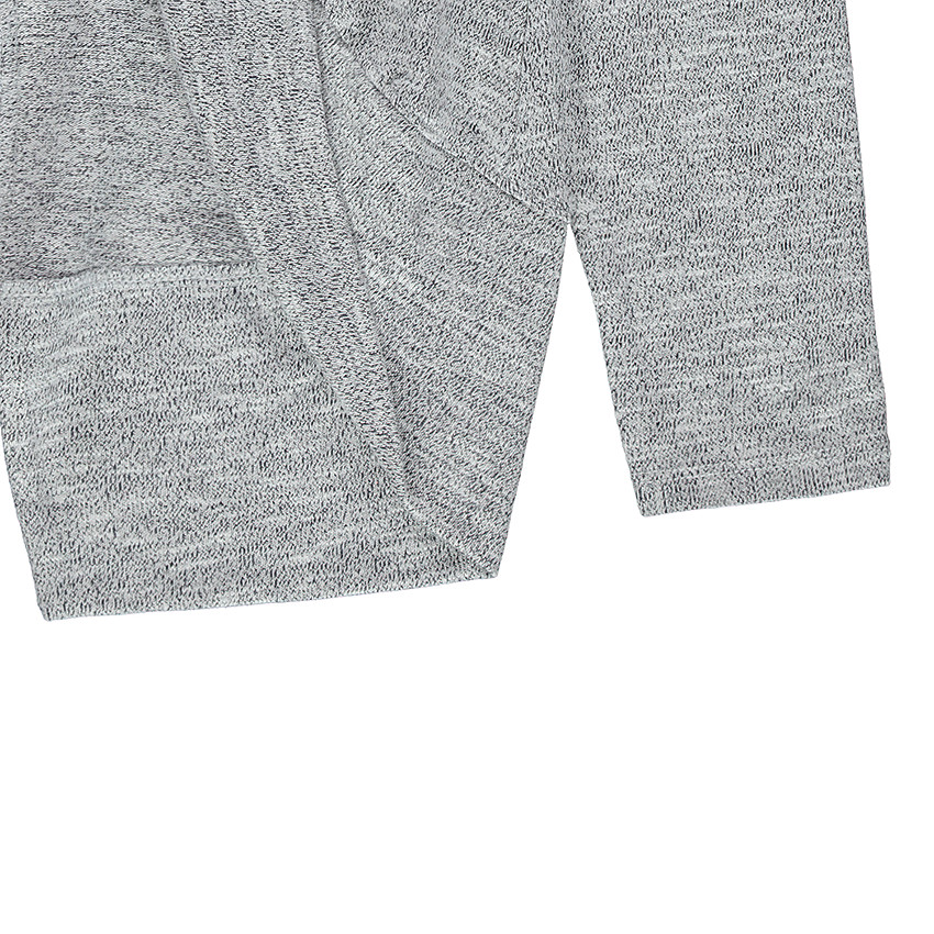 Ζακέτα πλεκτή μελανζέ χωρίς κουμπιά 