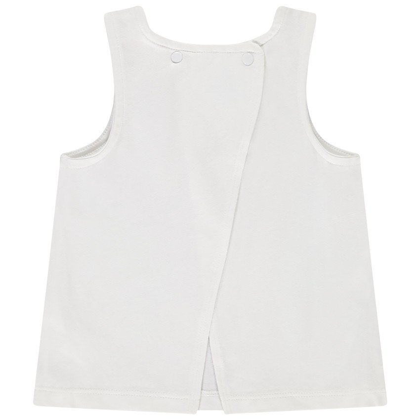 Μπλουζάκι αμάνικο με τρουκς Angel Disney για bebe κορίτσι 