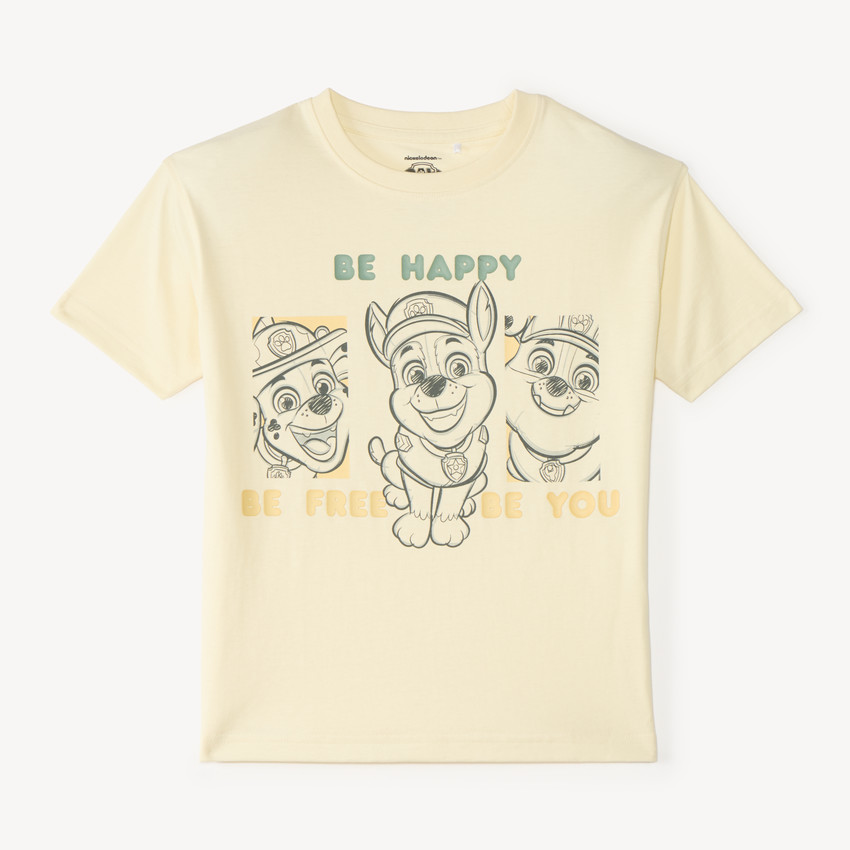 T-shirt με κοντά μανίκια με τύπωμα Pat'Patrouille για αγόρι 