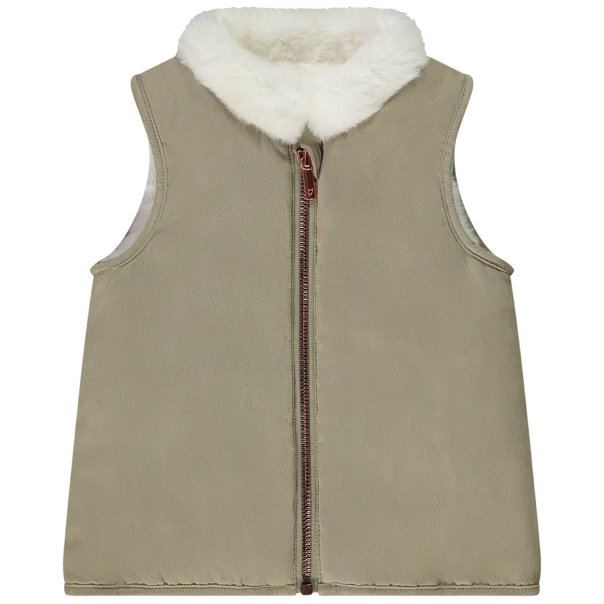 Parka Grand Froid 2 σε 1 με επένδυση από συνθετική γούνα για bebe κορίτσι 