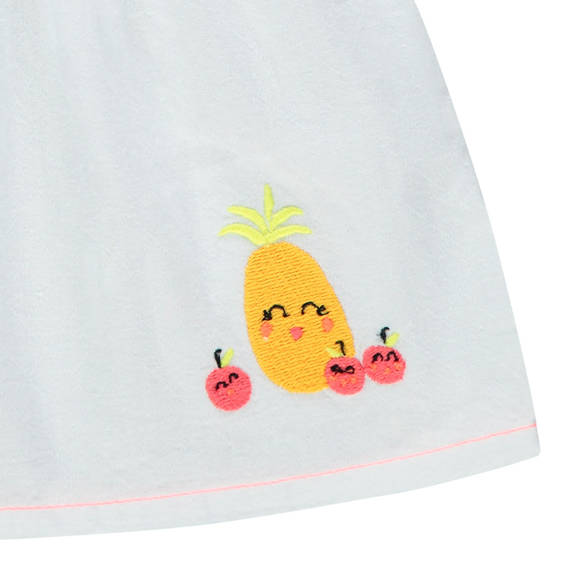 Τουνίκ με φρούτα κεντημένα 