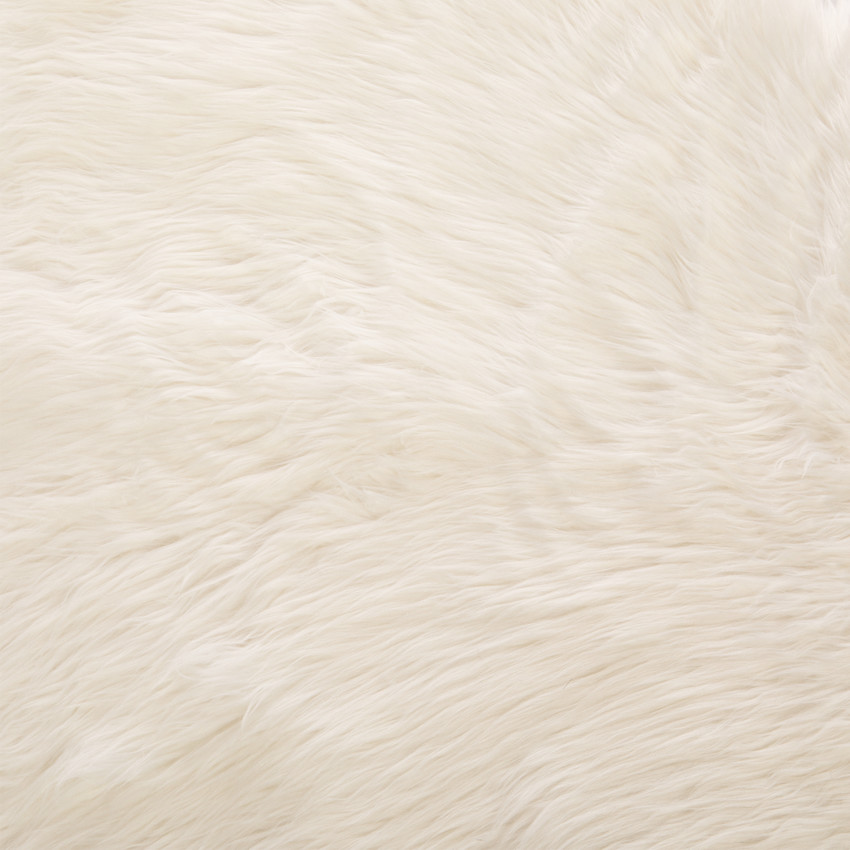 Χαλάκι από συνθετική γούνα σε σχήμα σύννεφου 80x120 cm 