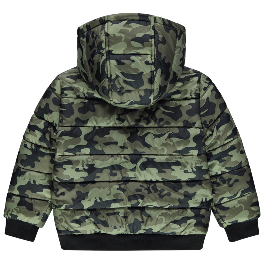 Μπουφάν camouflage και επένδυση sherpa 